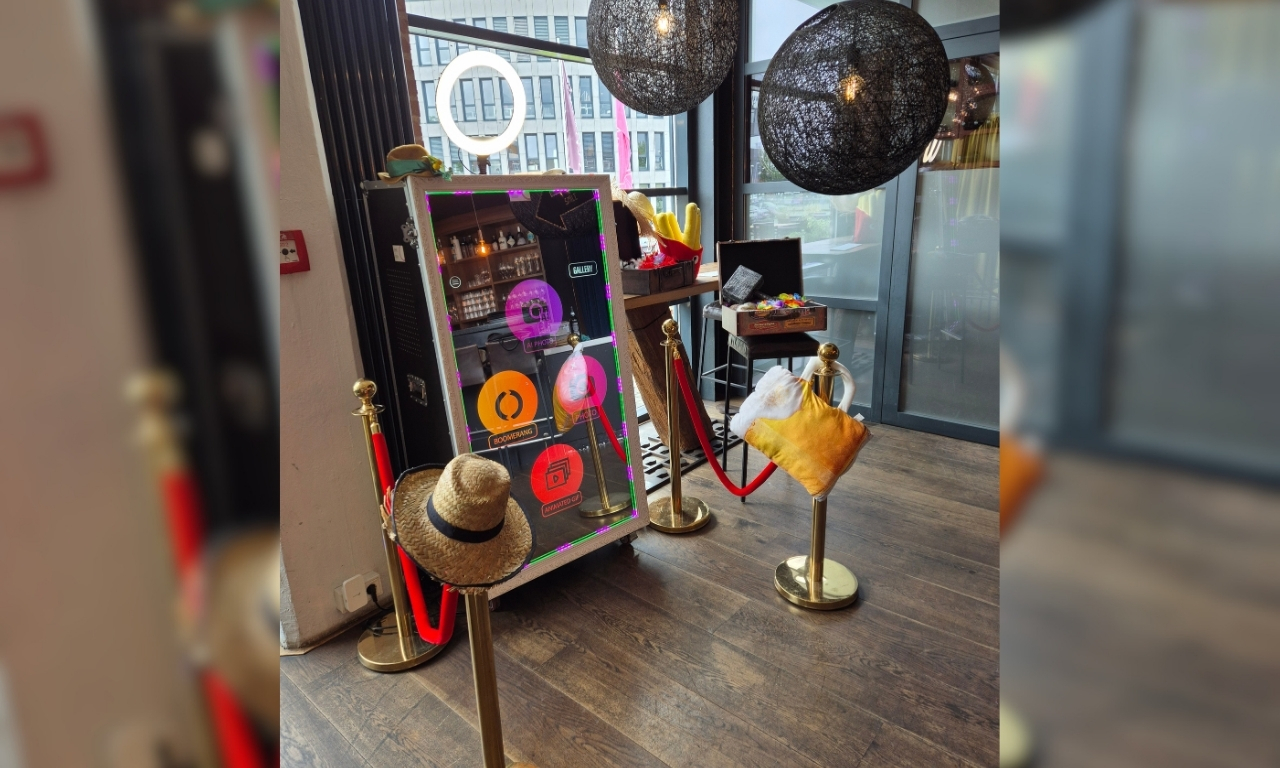 Fotobox vom Orbit Eventservice