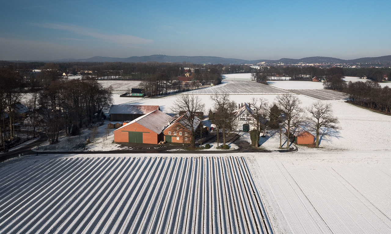 Steinkrögers Hof im Winter